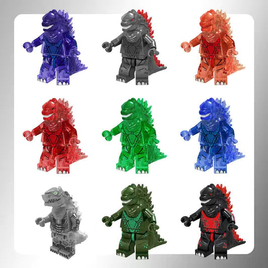 9 PCS Godzilla Set