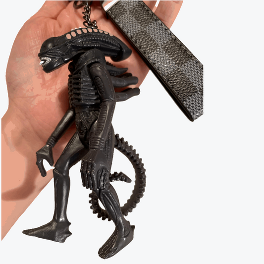 Neca Figures Aliens Vs Predator Xenomorph Warrior Handmade Keychain By Xylostar