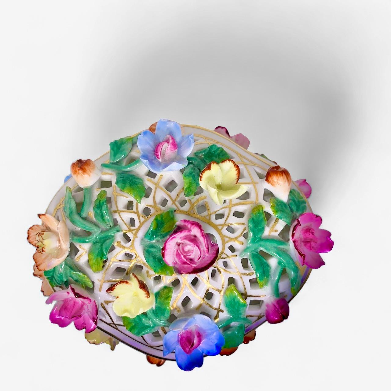 Jewelry Organizer Vintage Jewelry Ceramic Box