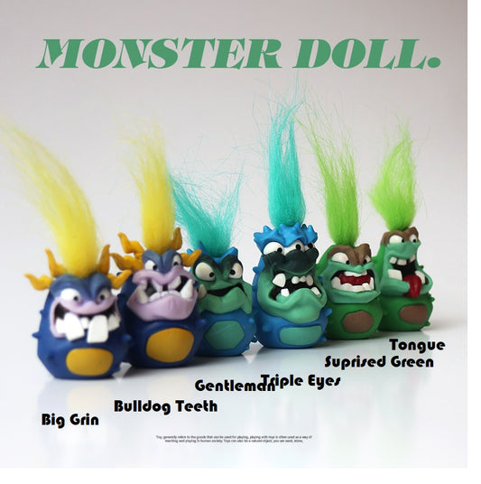Rare: Monster Dolls 2.56-inch Can Use as Pen Toppers