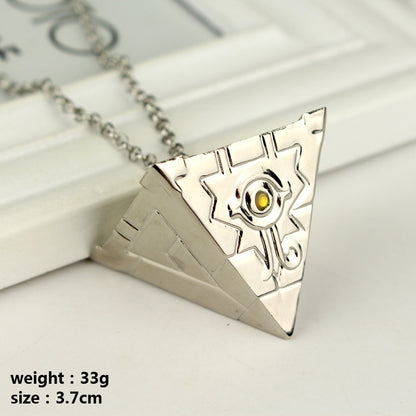 Yu-Gi-Oh! Pyramid Zinc Alloy Necklace