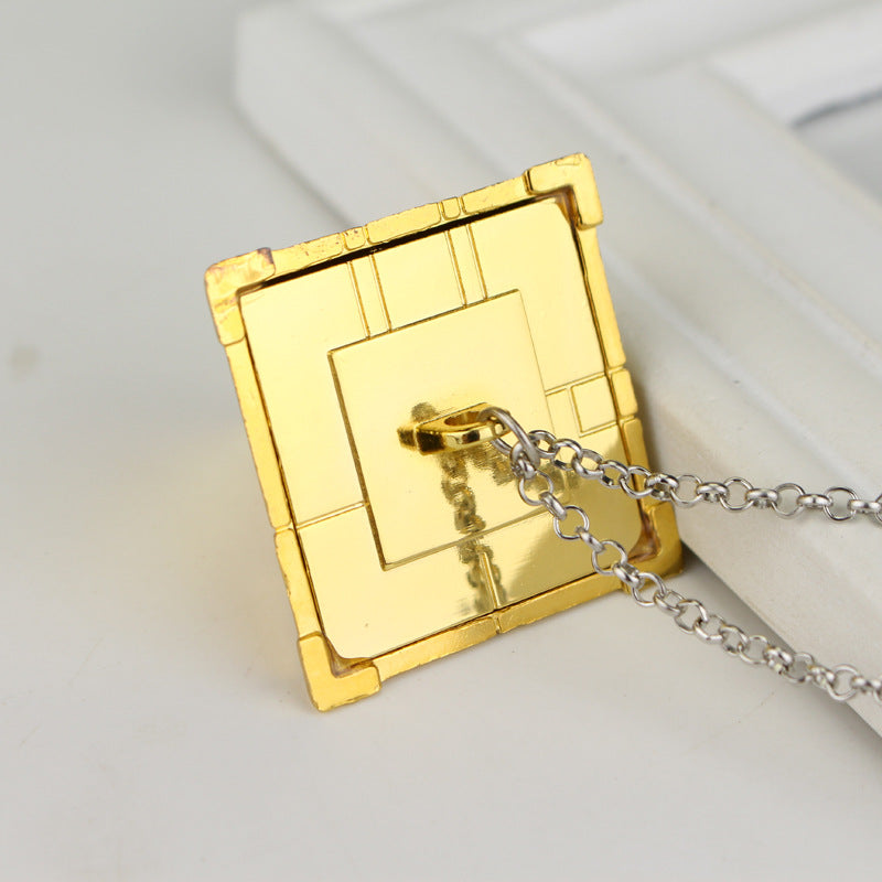 Yu-Gi-Oh! Pyramid Zinc Alloy Necklace