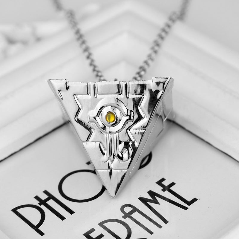 Yu-Gi-Oh! Pyramid Zinc Alloy Necklace