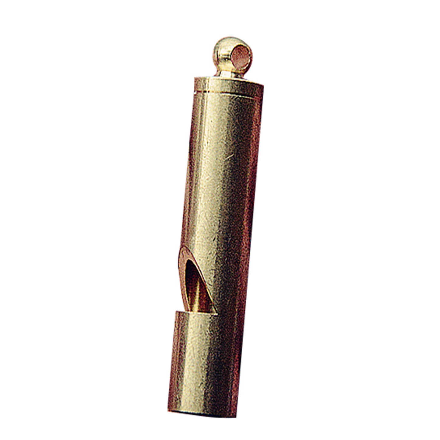 Vintage Brass Whistle Necklace - Rust-Resistant Titanium Steel